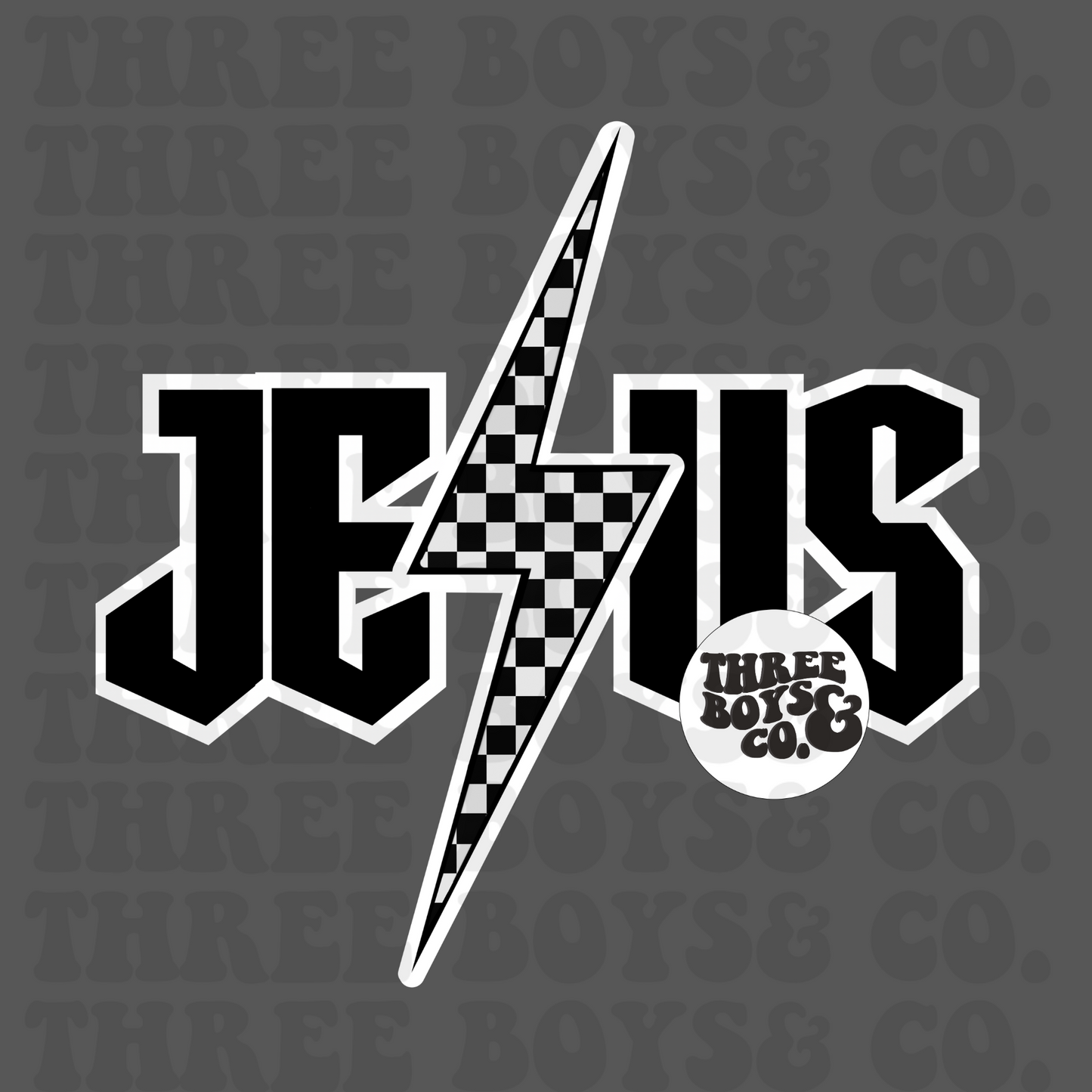 Rockin Jesus black png