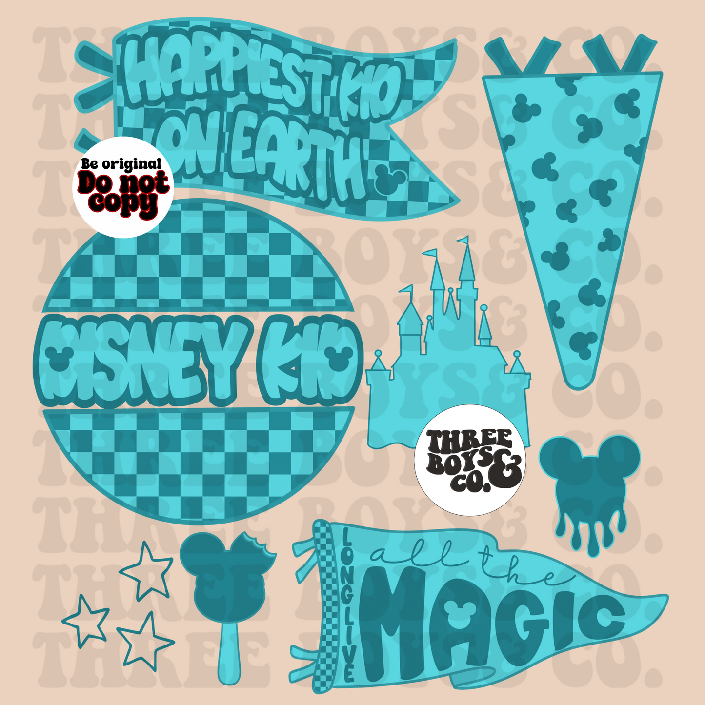 Happiest kid blue blue png