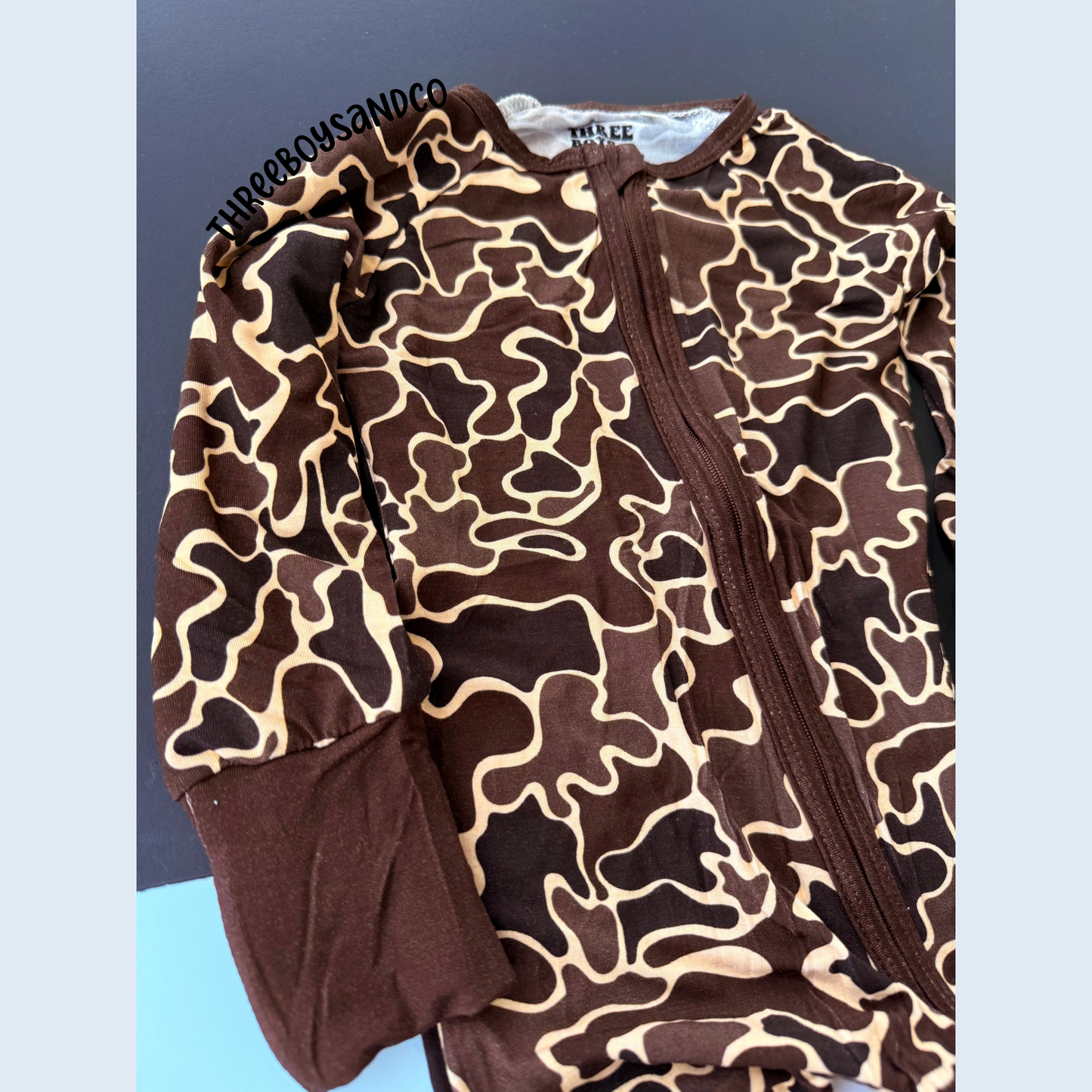 Camo dreams bamboo ZIPUP