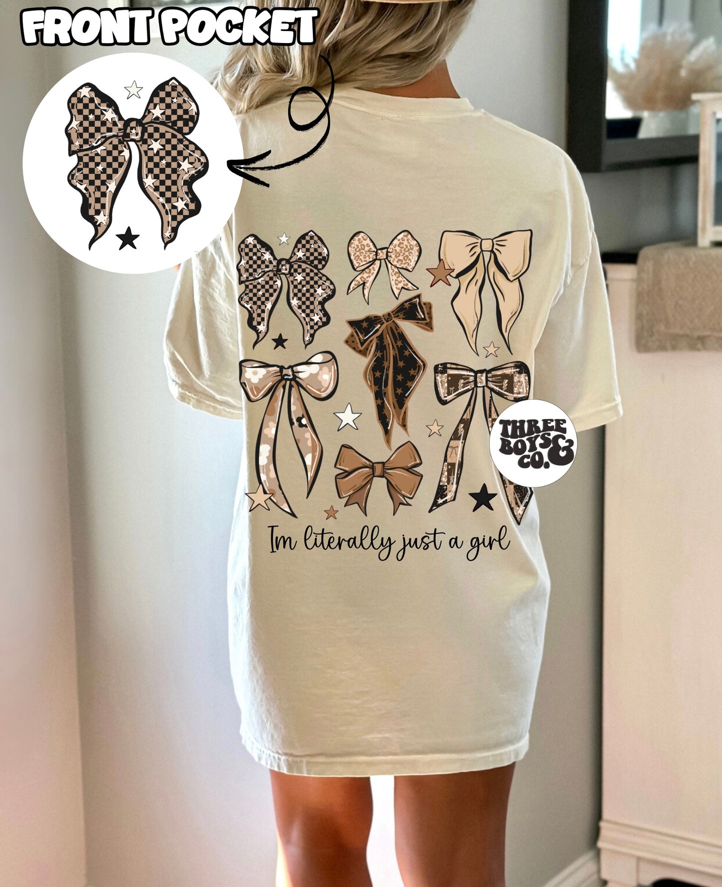 Literally just a girl tee