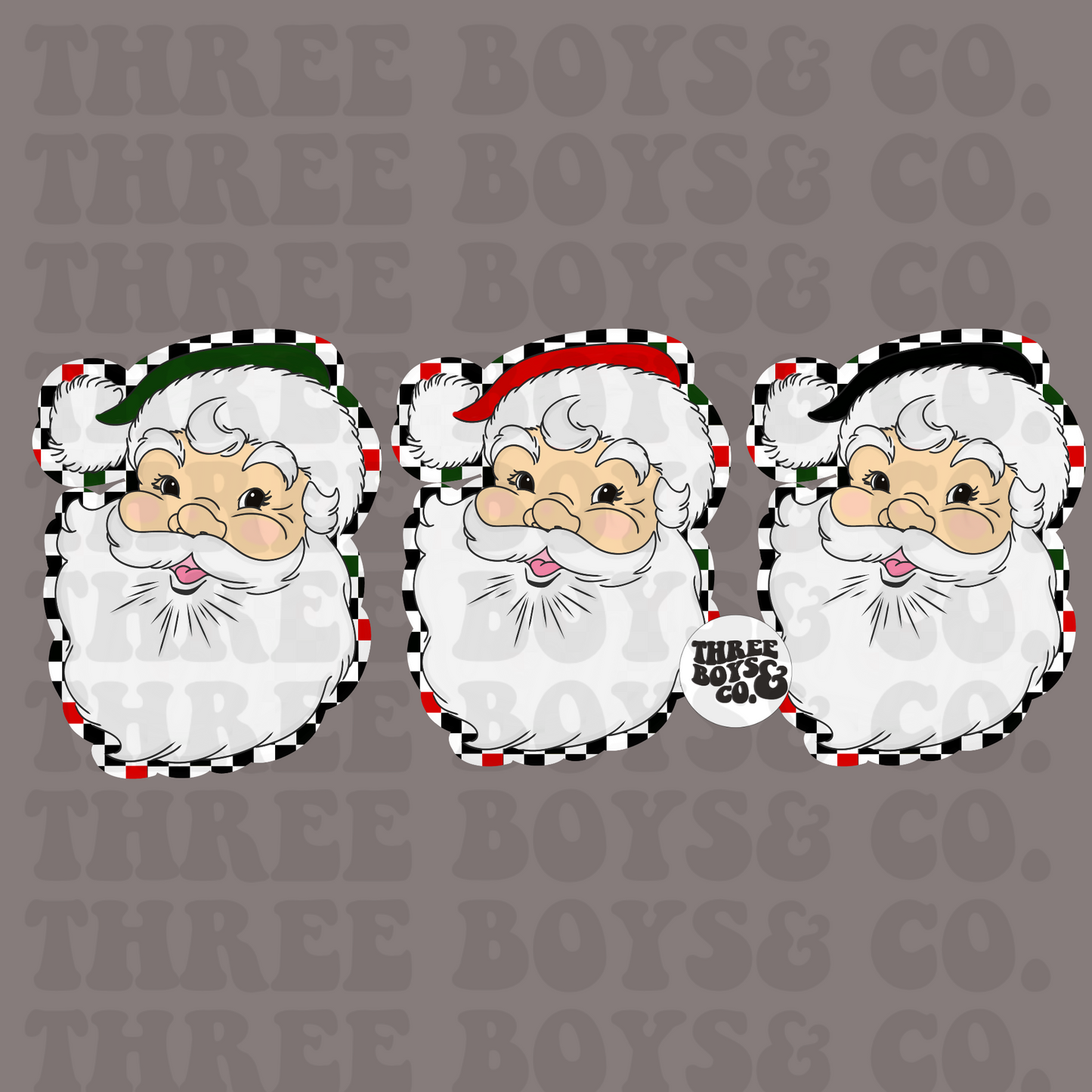 Trendy Santa png