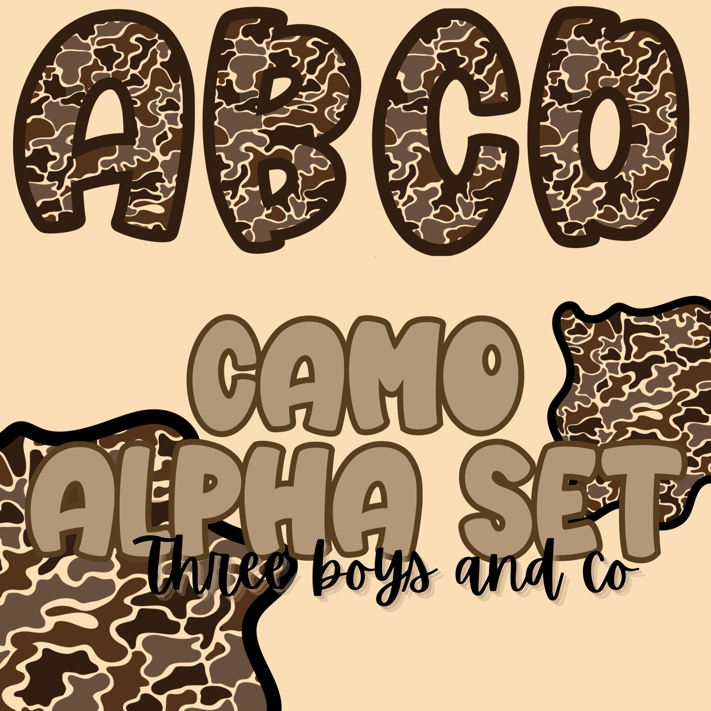 Camo alpha set