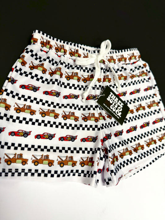 Racing besties shorties