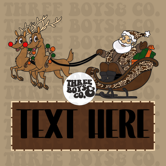 Custom name Santa png