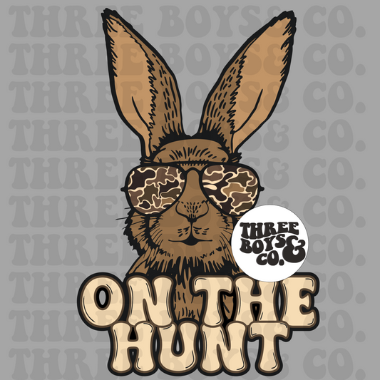 On the hunt bunny camo png