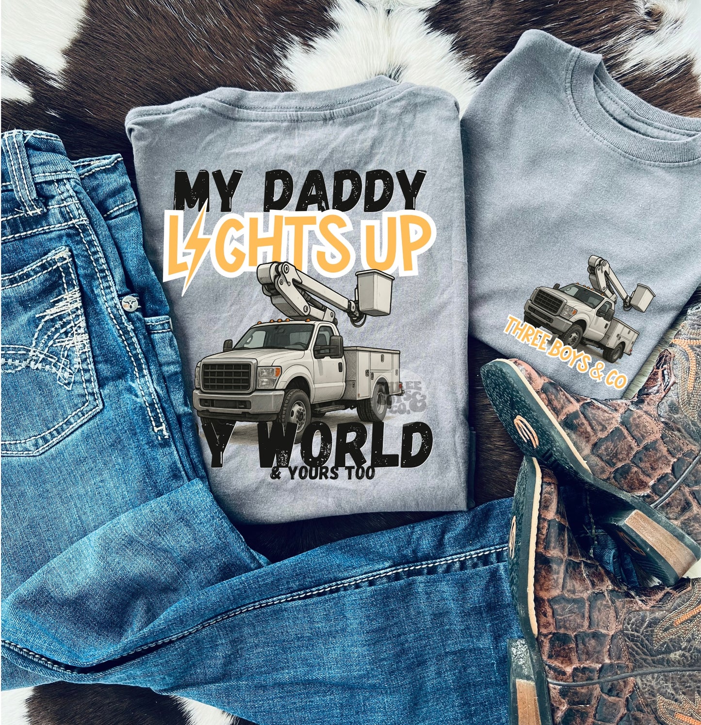 Line kid tee