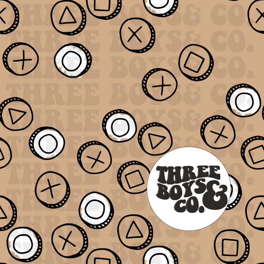Controller buttons seamless