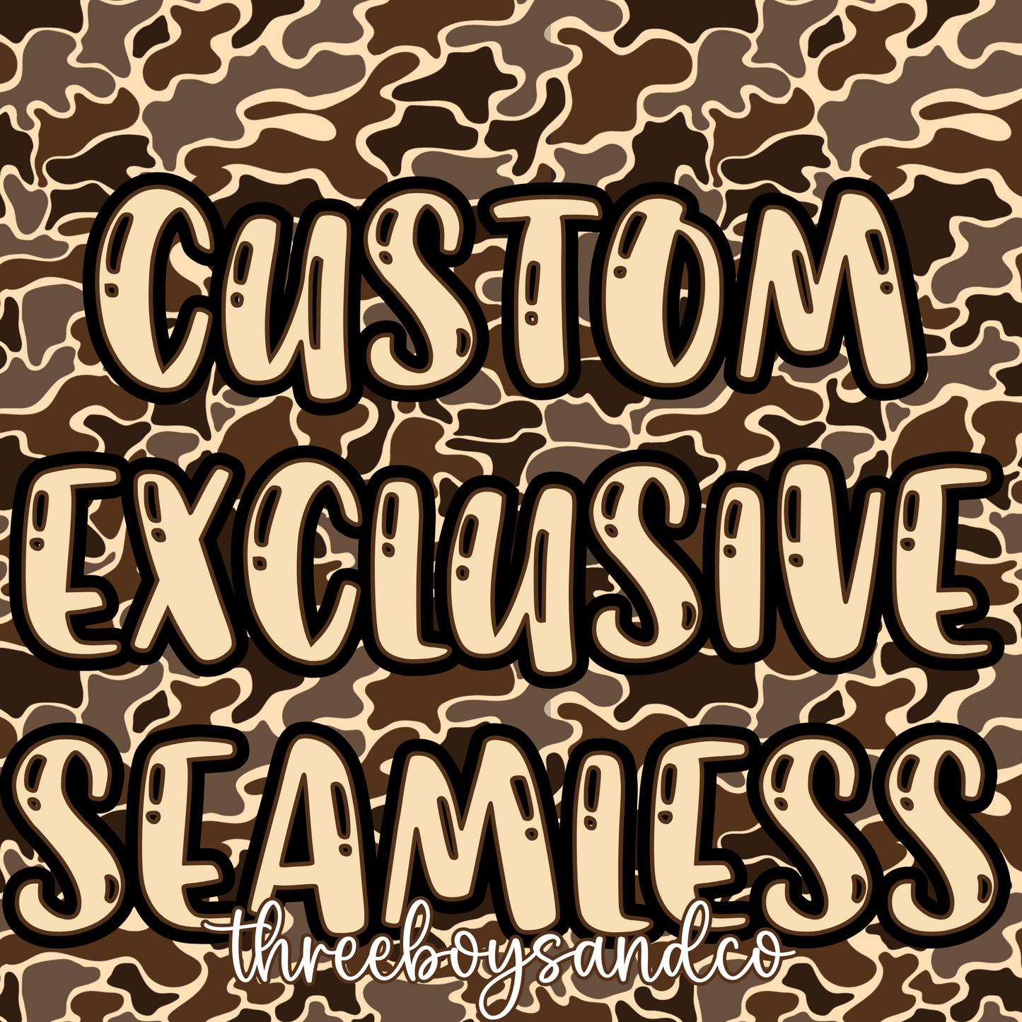 Custom exclusive seamless