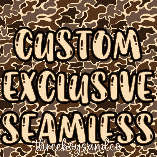 Custom exclusive seamless