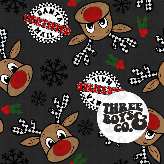 Reindeer dude seamless