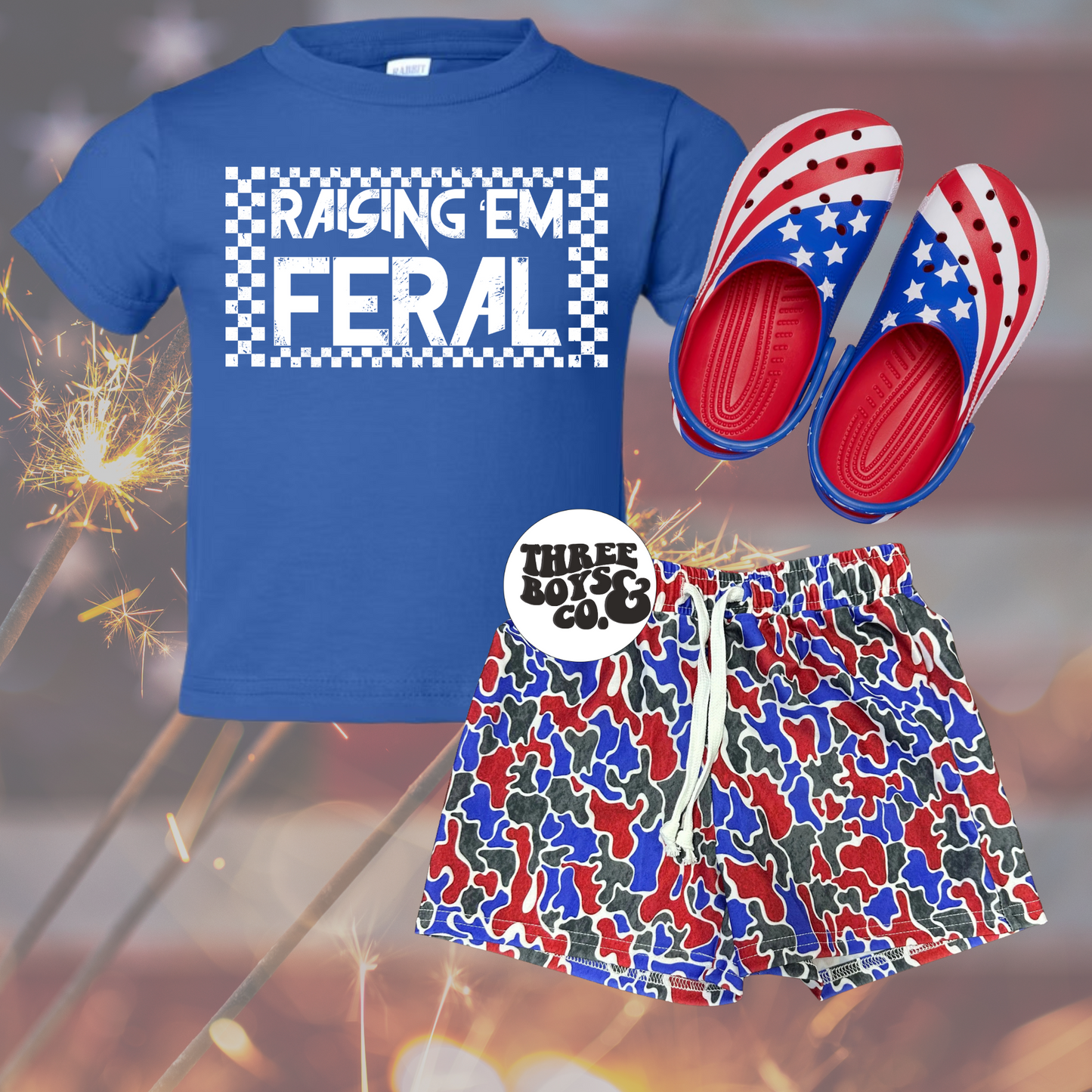 Raise em feral tee