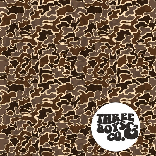 Classic brown camo