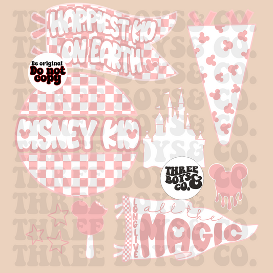 Happiest kid bbypink png