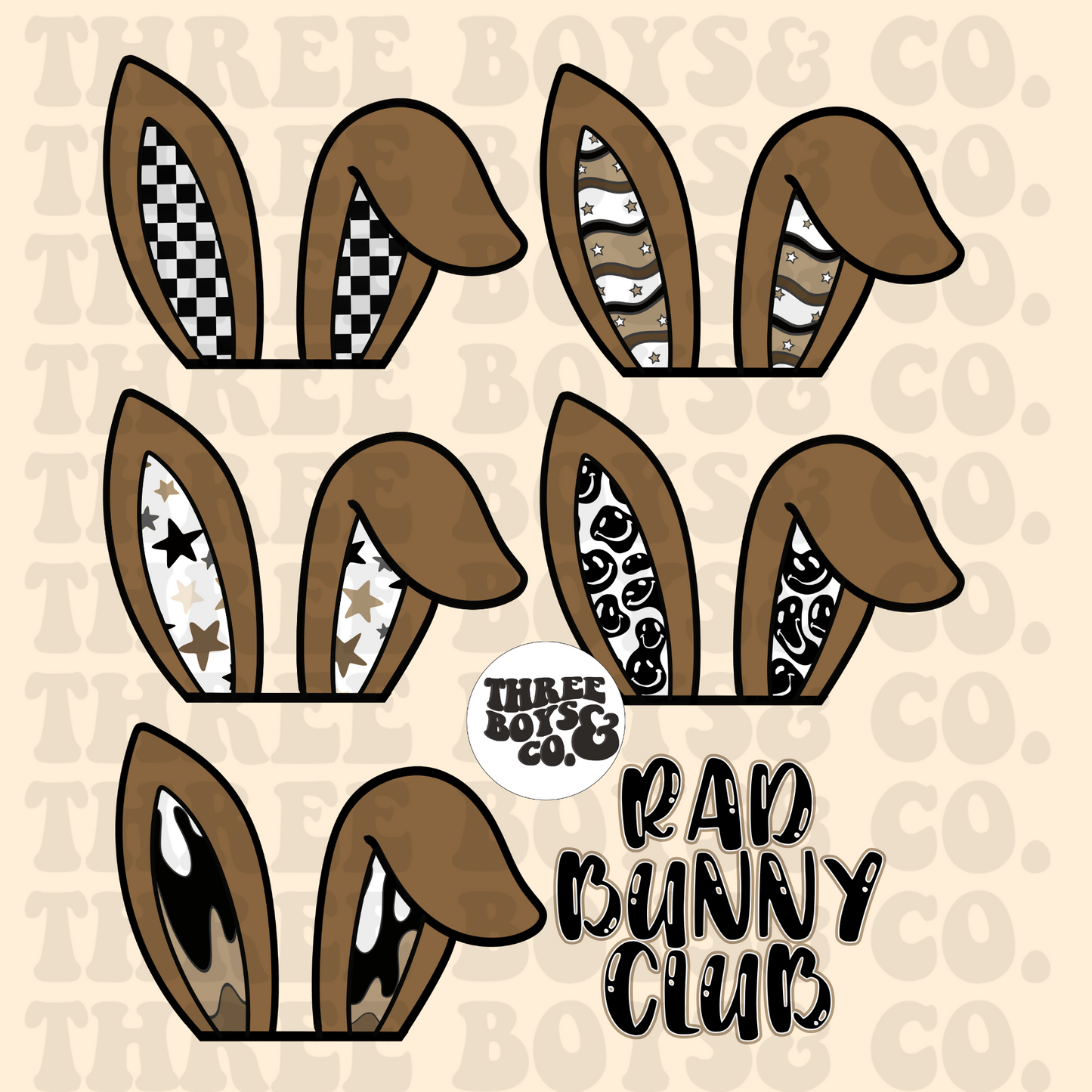 Rad bunny club png