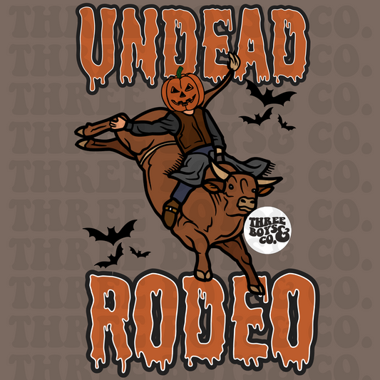 undead rodeo-bull png