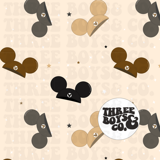 Neutral mouse hats