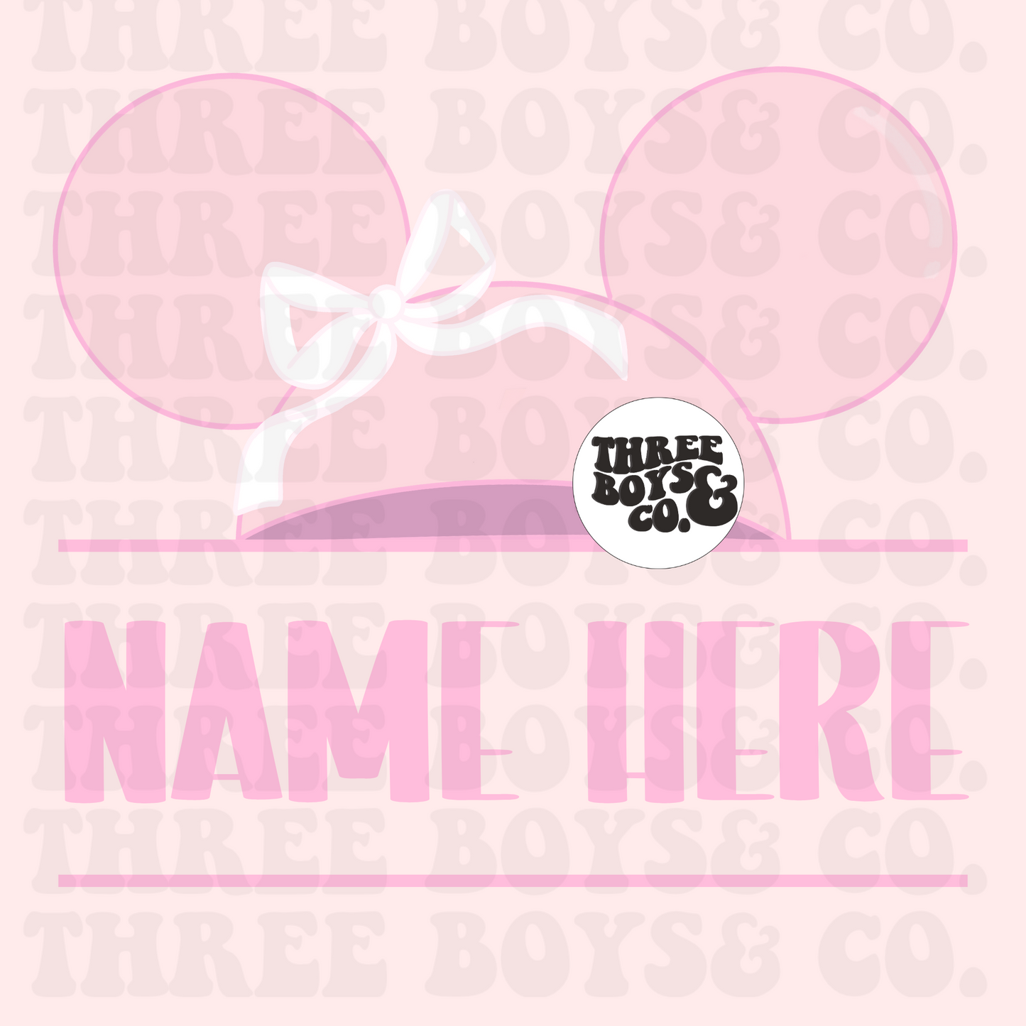Girly mouse hat png