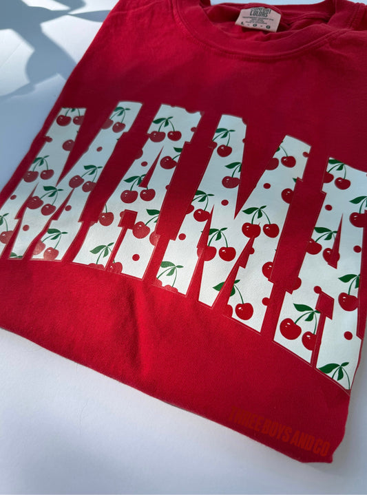 Cherry mama tee