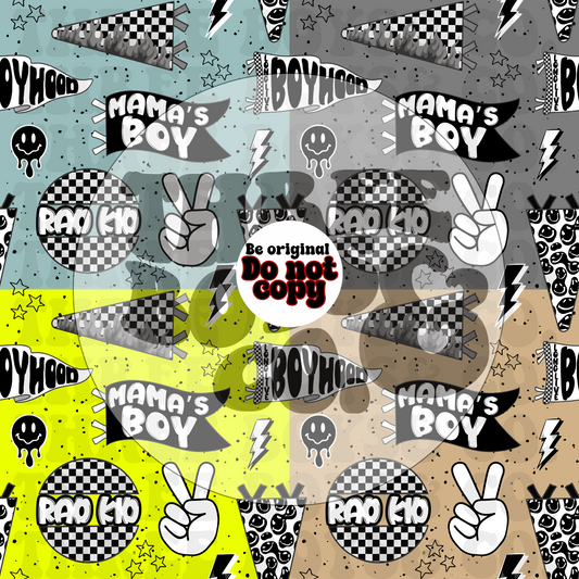 Rad kid seamless bundle