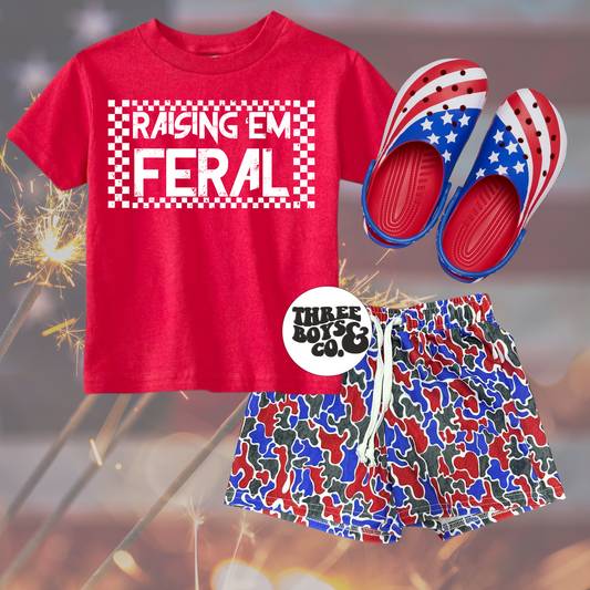 Raise em feral tee
