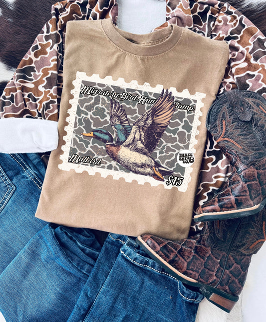 Duck stamp tee