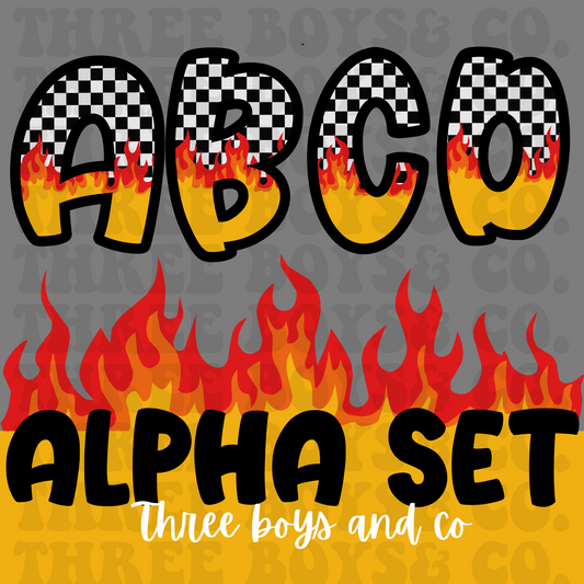 Check Flame alpha set