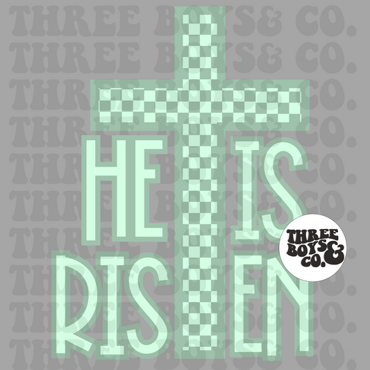 He is risen green png