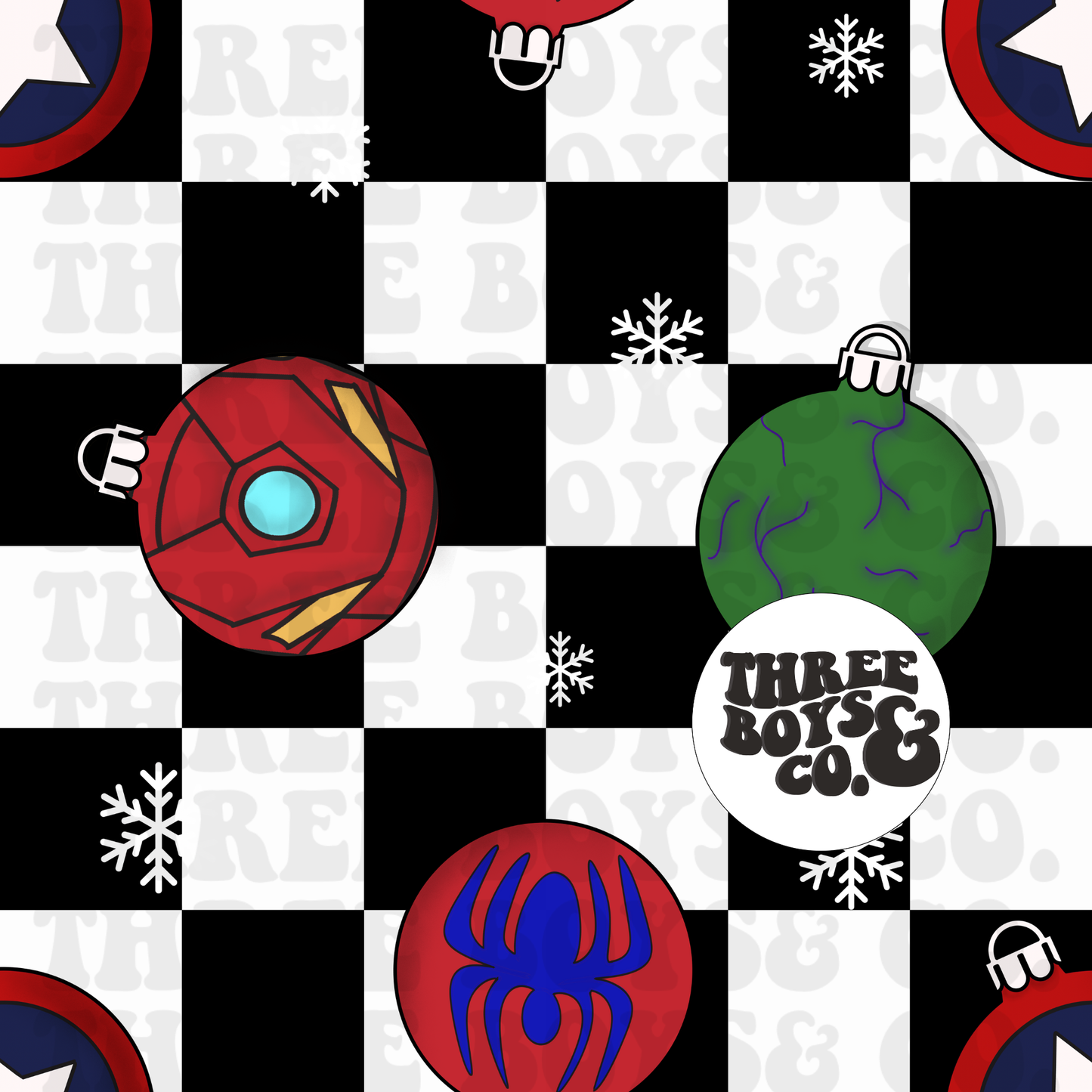 SUPER ornaments