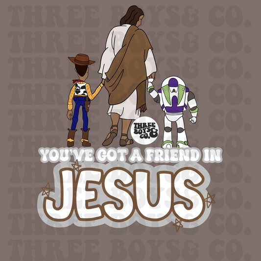 You’ve got a friend in Jesus png
