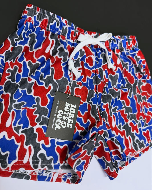 Freedom camo shorties