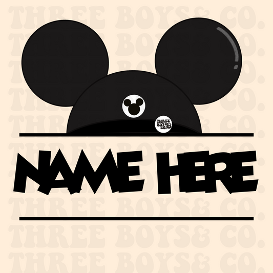 Mouse hat name png