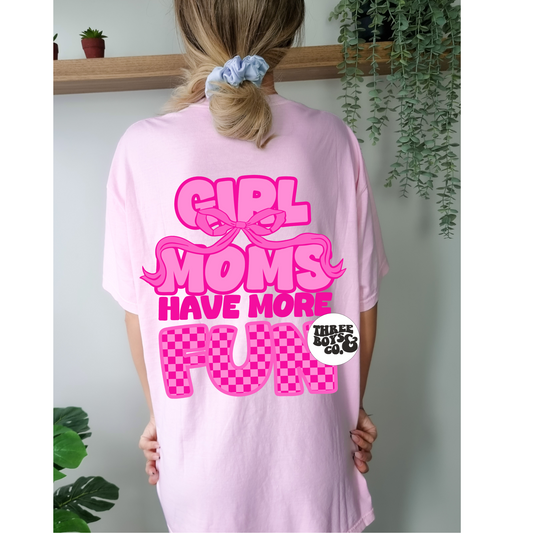 Girl moms have more fun pink