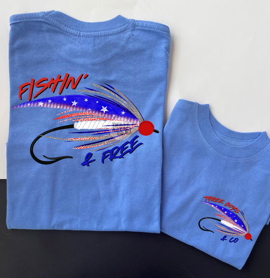 Fishing & free tee