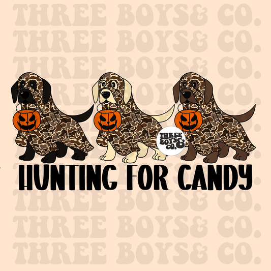 Hunting for candy png