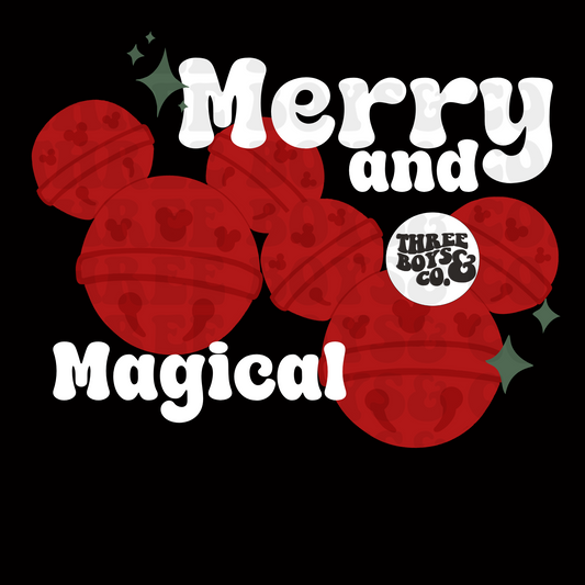 Merry & magical png