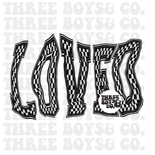 Distressed loved png