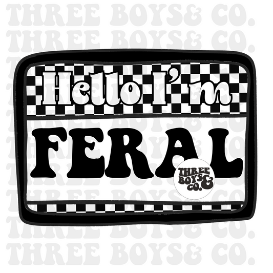 Hello I’m feral png