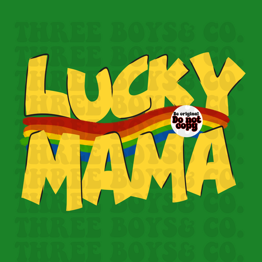 Lucky mama/mini png bundle
