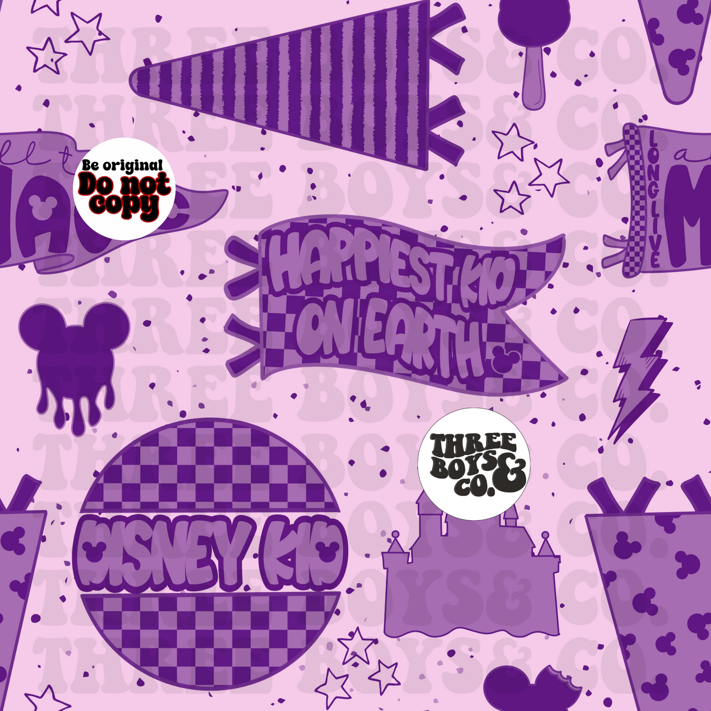 Happiest kid on earth- purple