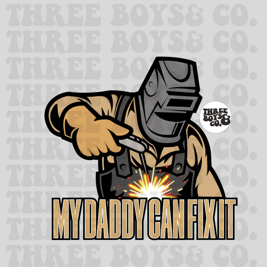 My dad can fix it welder png