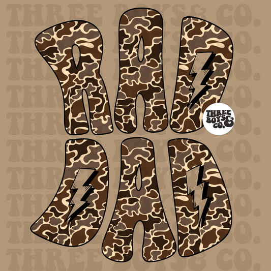 Rad dad camo png